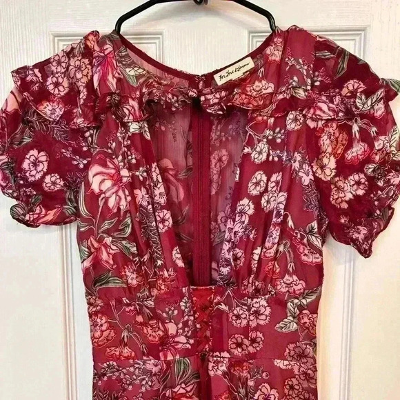 For Love and Lemons Flora Maxi Dress Size XS - Picture 6 of 8